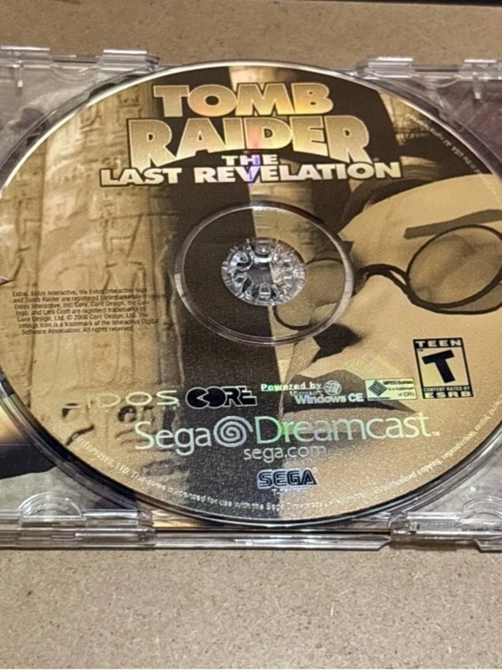 Sega Dreamcast Tomb Raider The Last Revelation Video Game Untested
